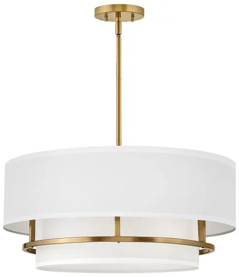 Hinkley HK-GRAHAM-L-LCB - Csillár rúdon GRAHAM 4xE14/40W/230V