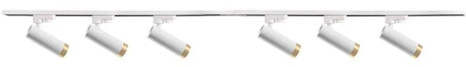 Polux Spotlámpa sínrendszerhez FADO 6xGU10/10W/230V fehér SA2161