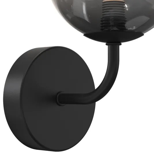 ONLI - Fali lámpa PALOMA 1xG9/10W/230V fekete/füstös