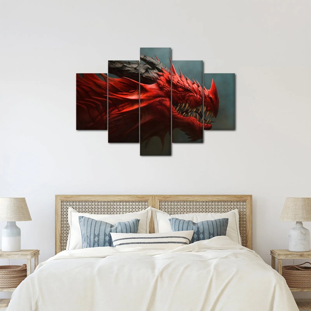 Kép - Sárkány (150x105 cm)