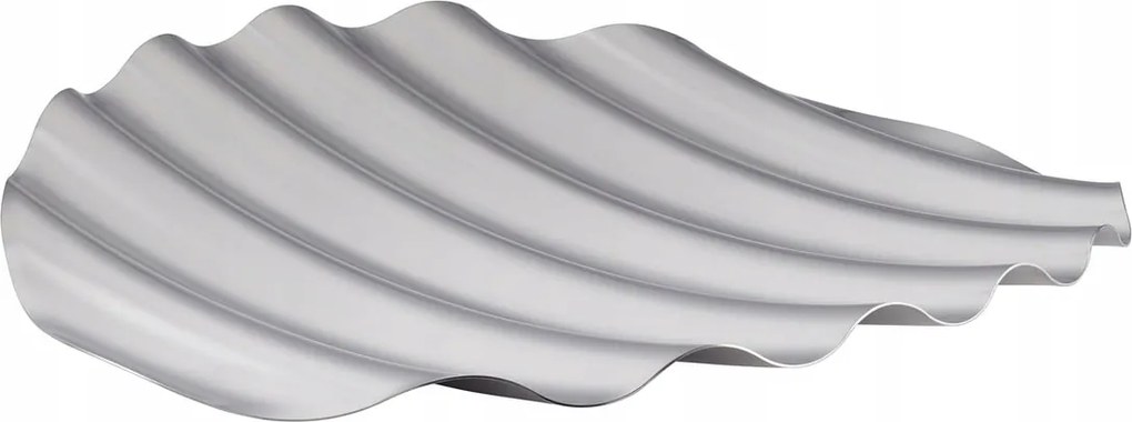 Muuto Wave Acél Patera -Dekorációs tálca 50 cm Ezüst