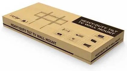 LP72-46T állítható TV fali tartó, fekete
