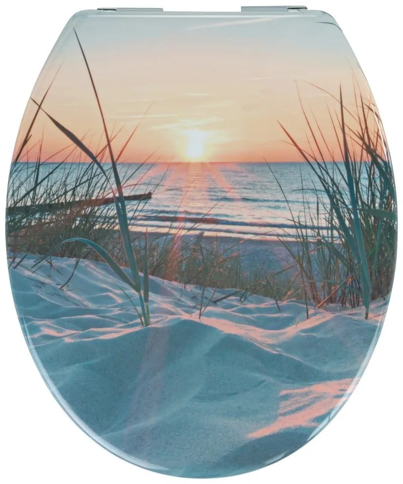 WC-ülőke automatikus záródással 37,5 x 45 cm Sunset – Allstar