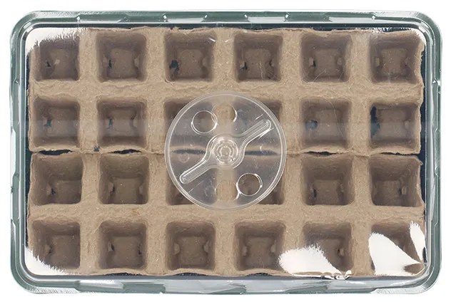 Újrahasznosított műanyagból készült mini üvegház, L