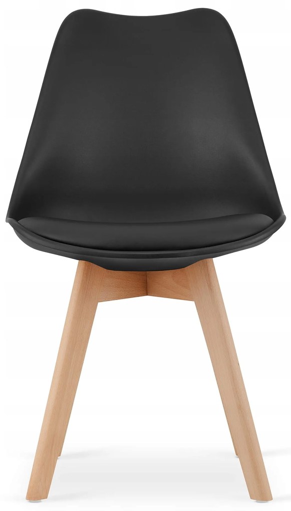 Fekete étkező szett 1 + 4, MADO CRAFT asztal 120x80 + BALI MARK szék fekete