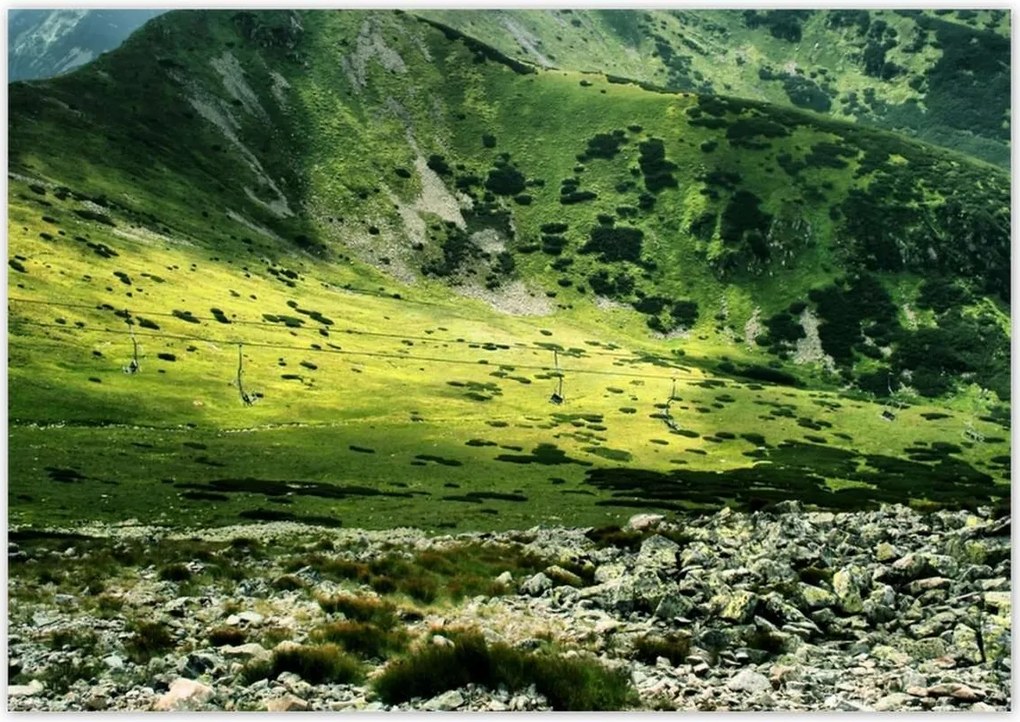 Poszterek 100x70 Tátra Lengyel hegyek Kilátás