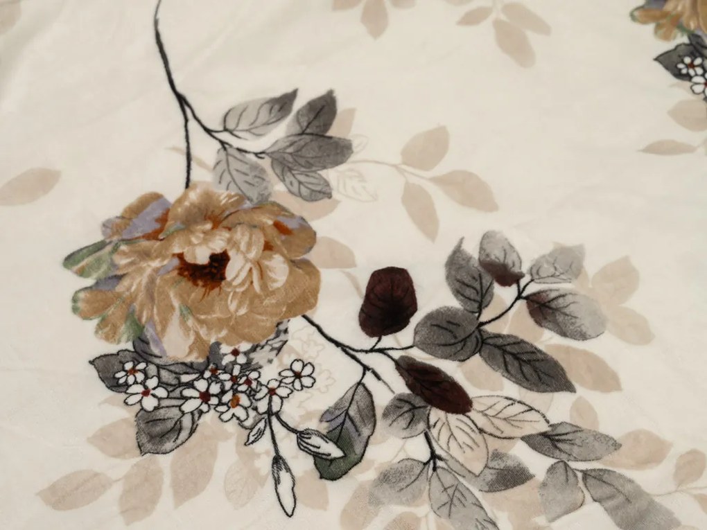 Kétoldalas ágynemű DUO SENSE CARMELIA mintás + párnahuzat 40x50 cm INGYEN Ágyneműhuzat mérete: 70 x 90 cm | 140 x 200 cm