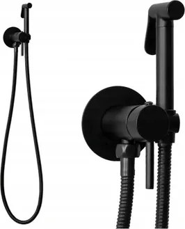 Süllyesztett Bidé Csaptelep Luxus Fekete Matt