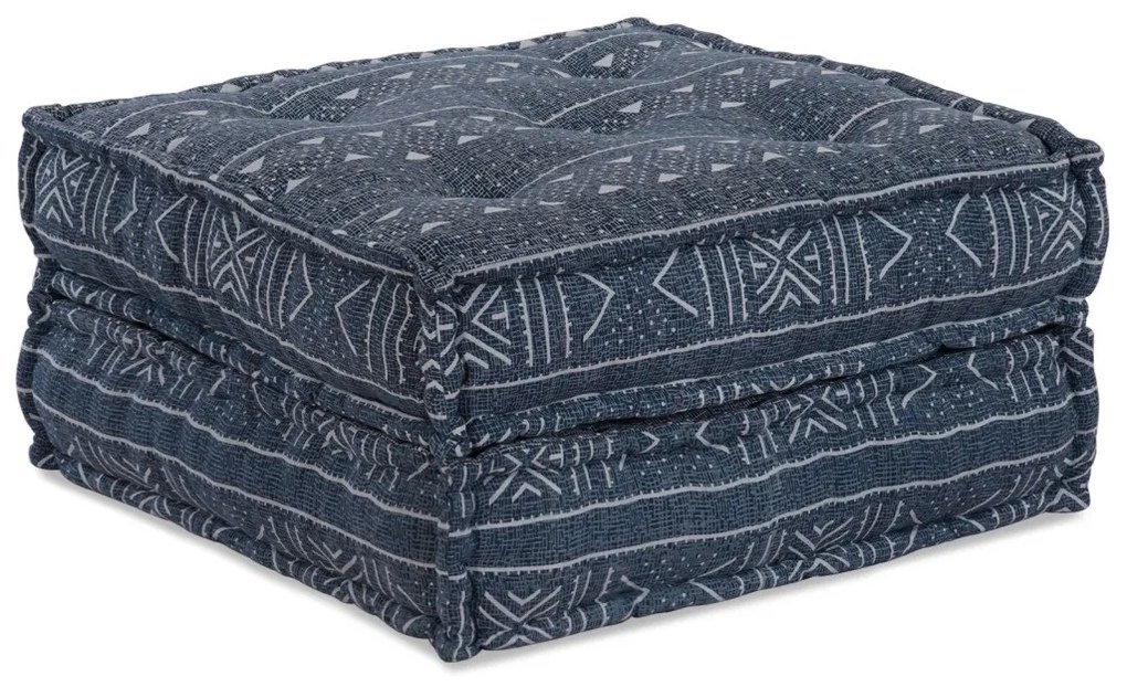 Moduláris Puff Indigo 70x70x36 Szövet