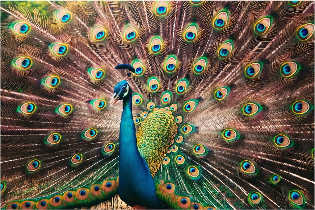 Kép - Páva (90x60 cm)