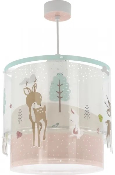 Dalber 61272 - Gyermekcsillár LOVING DEER 1xE27/60W/230V