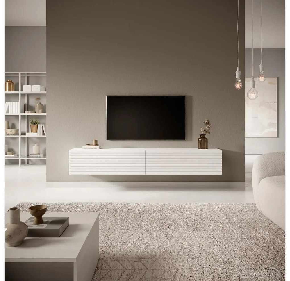 Tv szekrény/asztal Purtas 175 (fehér). 1099054