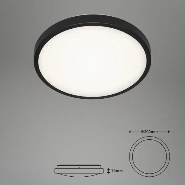 Briloner 3455-015 - LED Mennyezeti lámpa MANNY LED/12W/230V