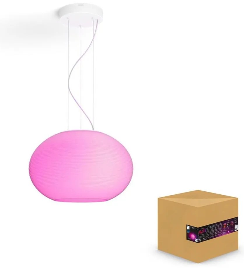 Philips 40906/31/P9 - Hue FLOURISH LED RGBW 39W 230V mennyezeti lámpa