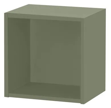 Boxie nyitott fali szekrény 40x40x27 cm zöld