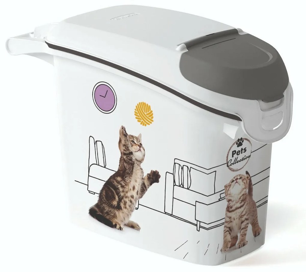 Curver Macskaeledel tartály 6 kg, 15 l