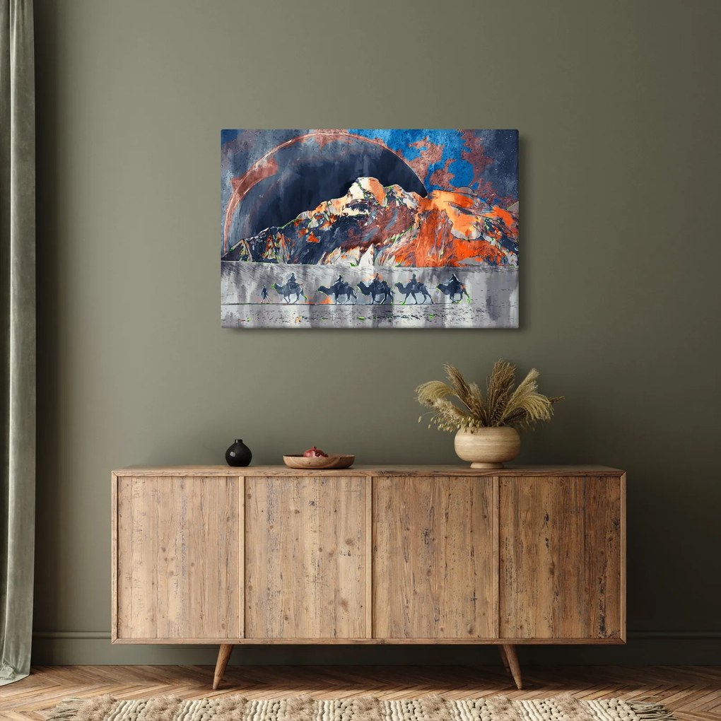 Kép - A sweathouse-ok illusztrációja (90x60 cm)