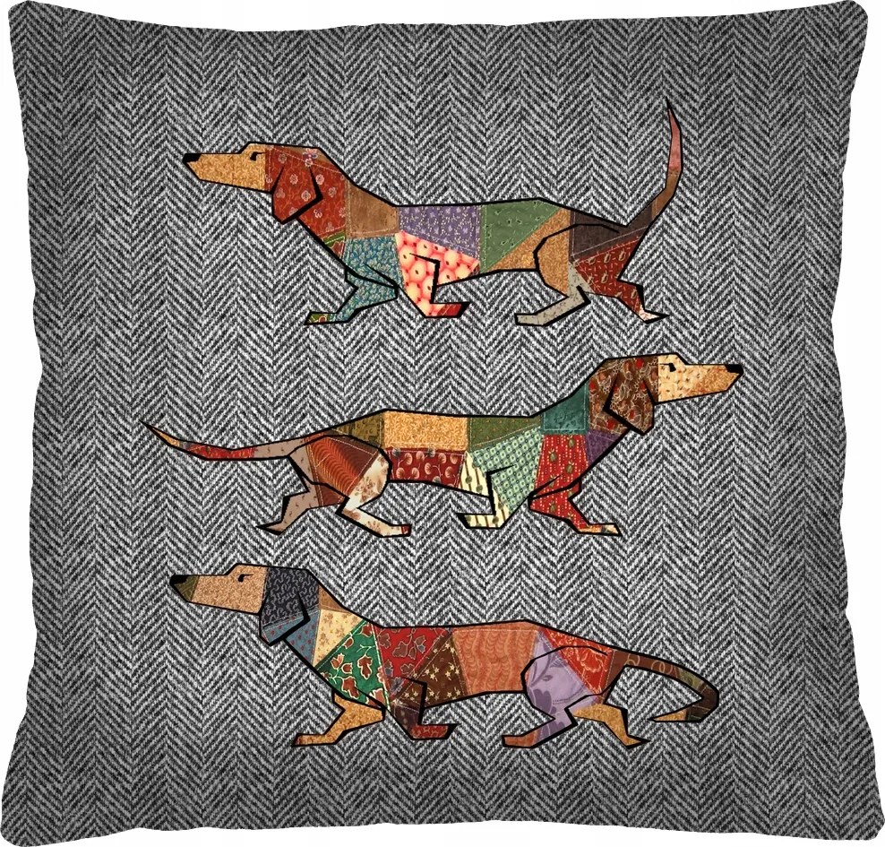 Puha szilikon betétes párna Bertoni 40x40 Joker nyomtatással