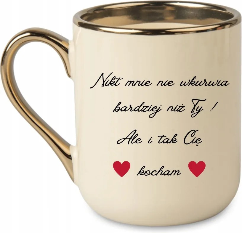 Bögre Senki sem idegesít jobban, mint te De.. Valentin nap 330 Krémszínű