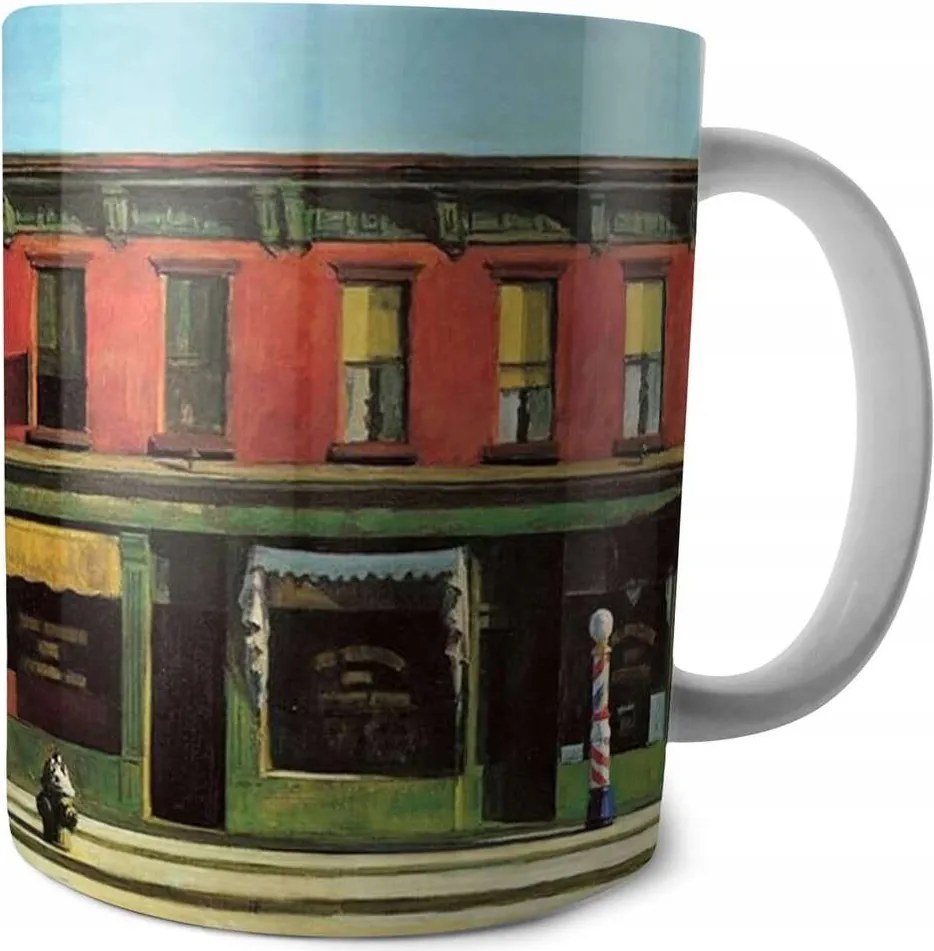 Bögre Kora vasárnap reggel Edward Hopper