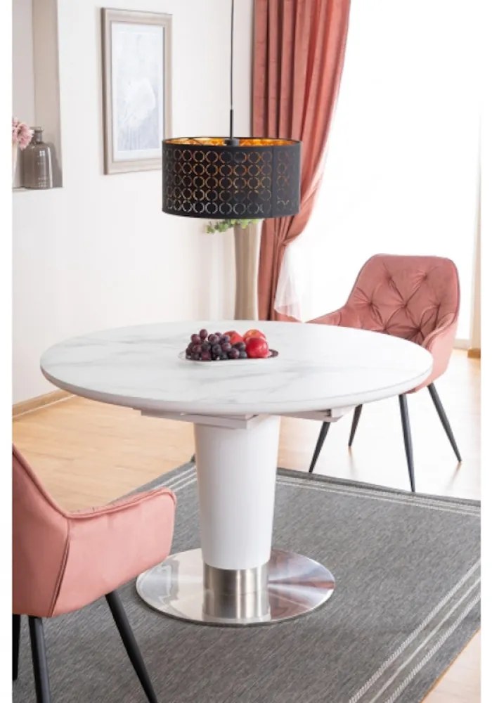 Cherry Velvet étkezőszék antik rózsaszín
