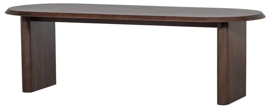 Étkezőasztal diófa dekorral 90x240 cm Ellips – vtwonen