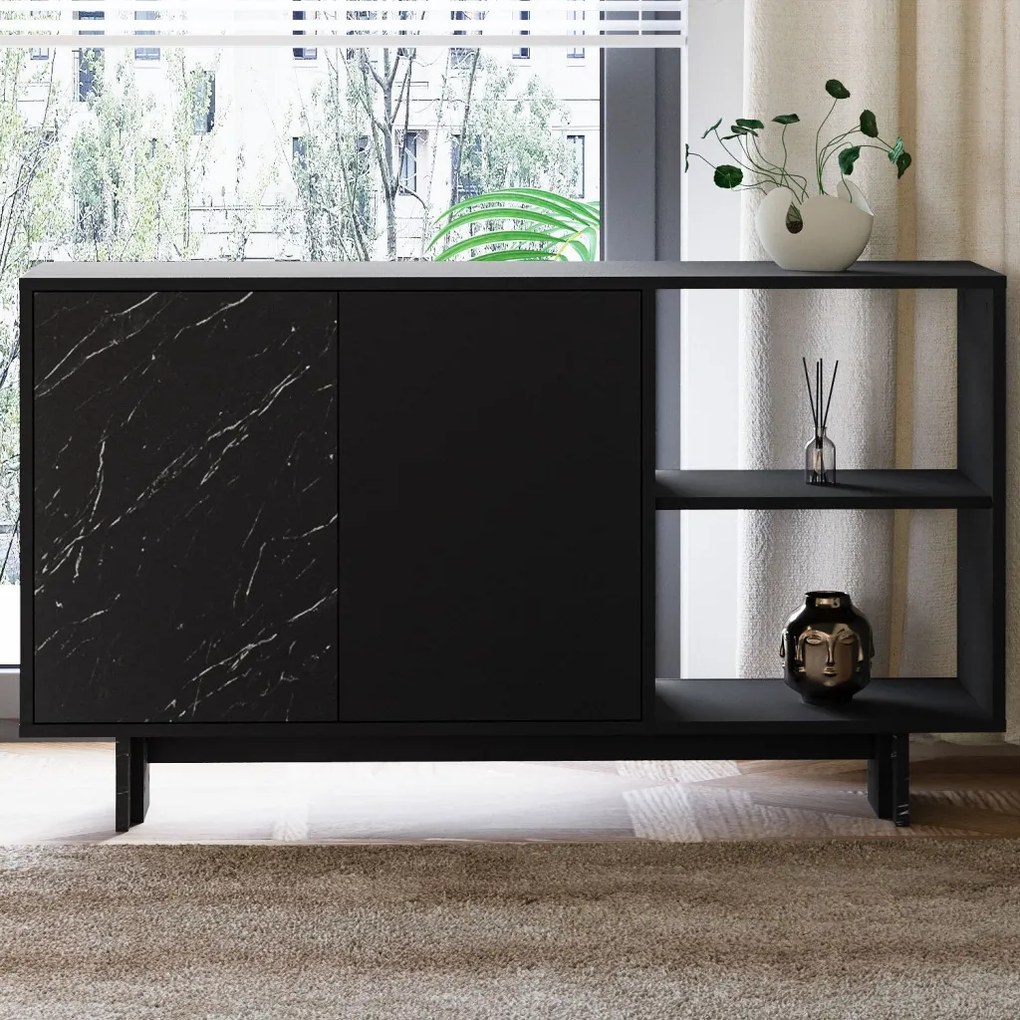 Ravello - Black, Marble