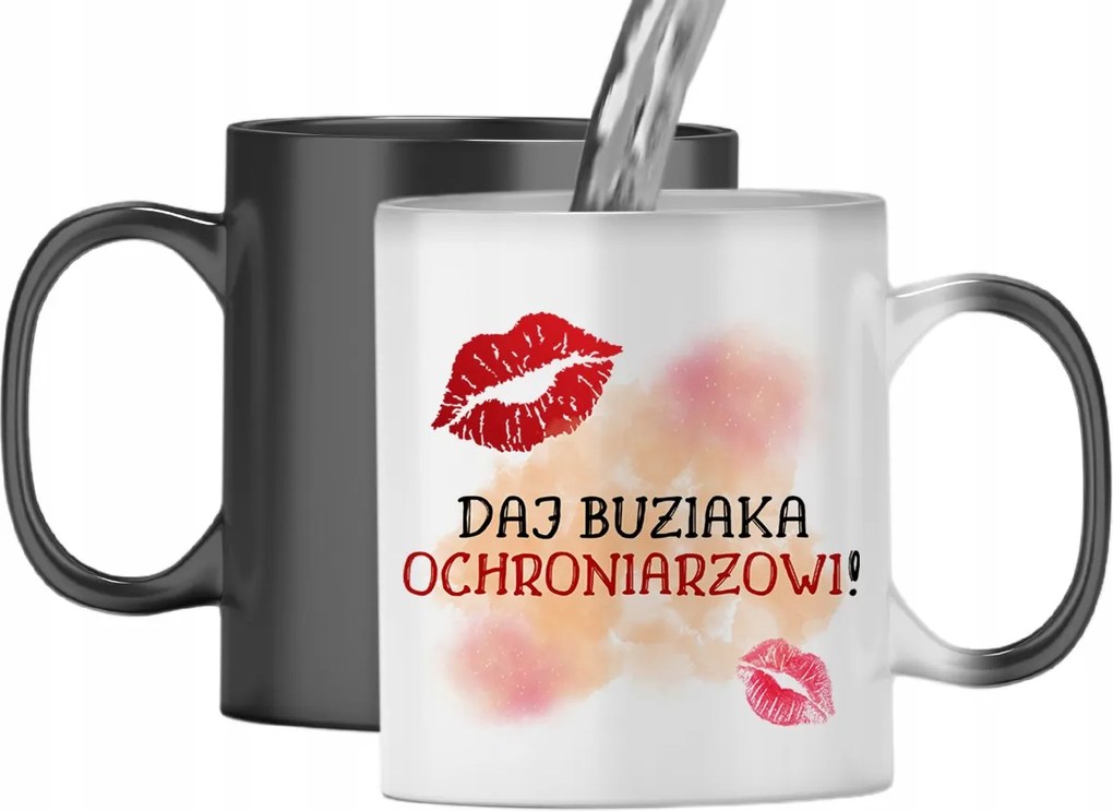 Mágikus Bögre Biztonsági Őrnek Színváltó Nyomtatott Fényképpel