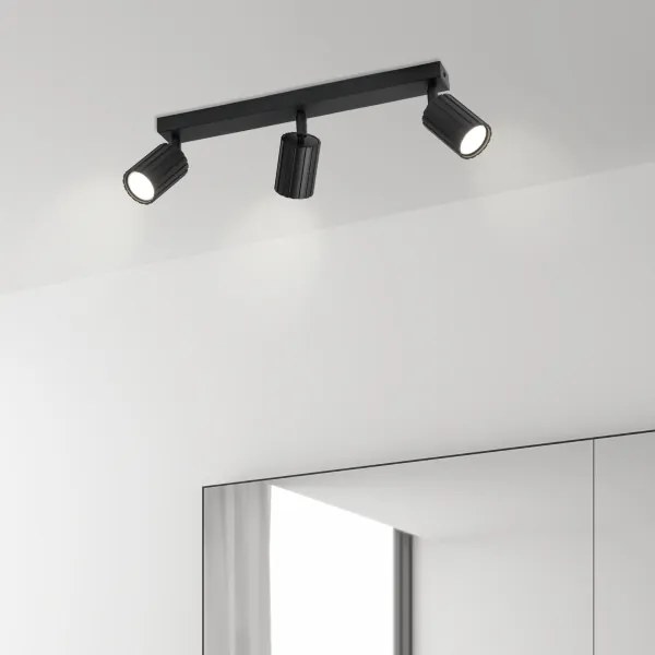 Brilagi - CRISPINA 3xGU10/10W/230V fekete spotlámpa