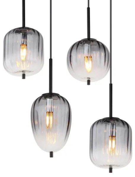 Globo 15215-8 - Csillár zsinóron ATTILA 8xE14/40W/230V