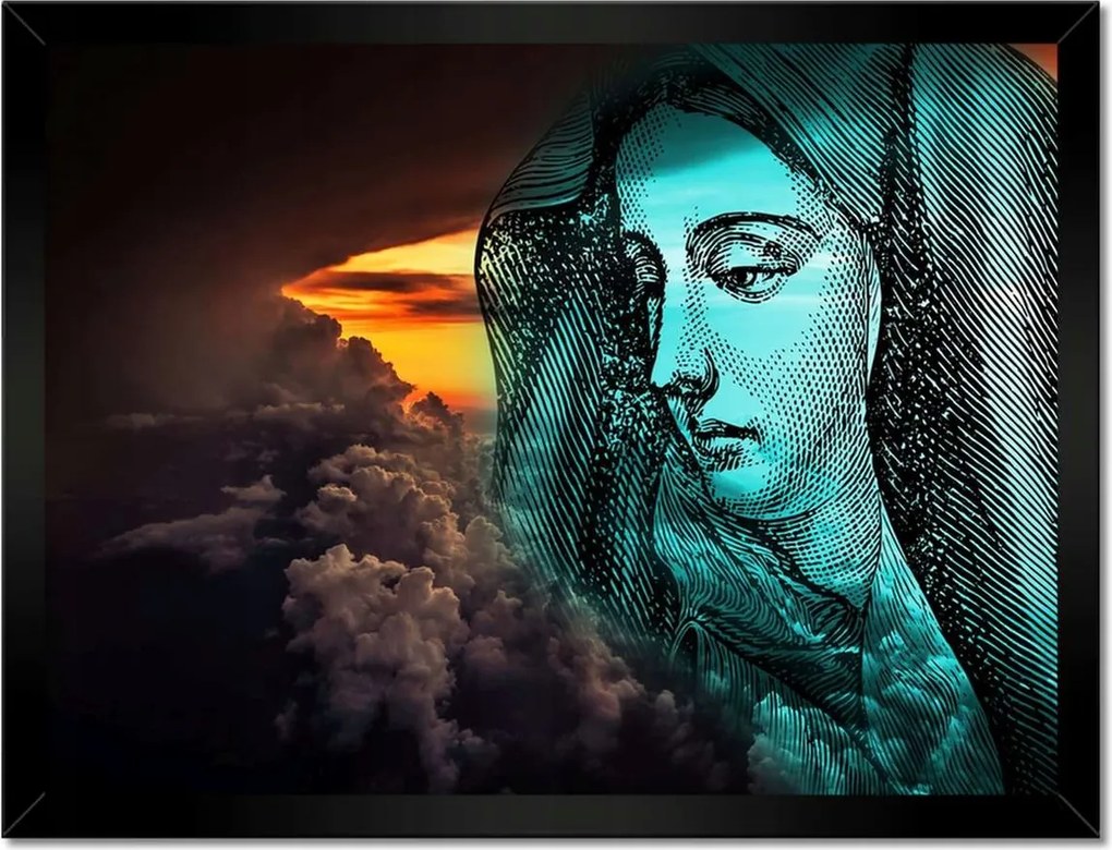 Poszterek keretben 40x30 Szűz Mária Mennyország