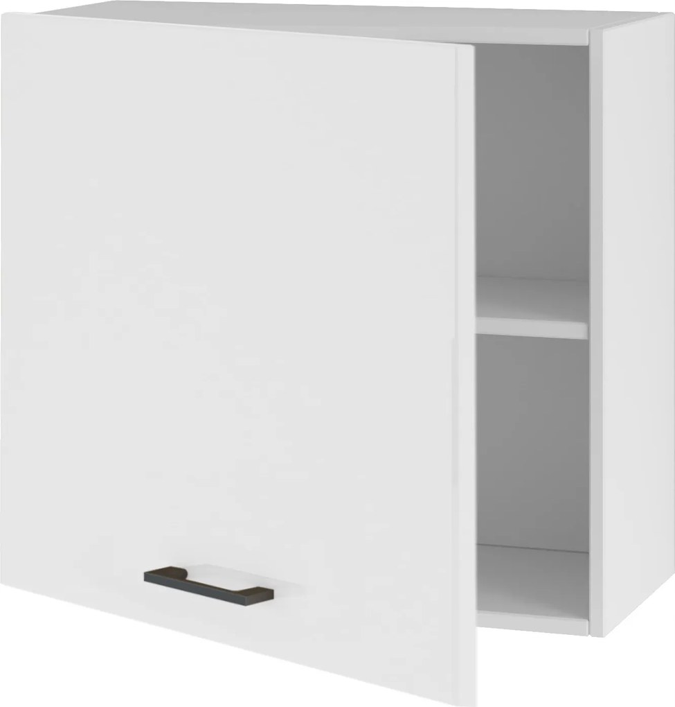 Konyhaszekrény Függő Felső Fehér Akril Fényes Szett 60 CM