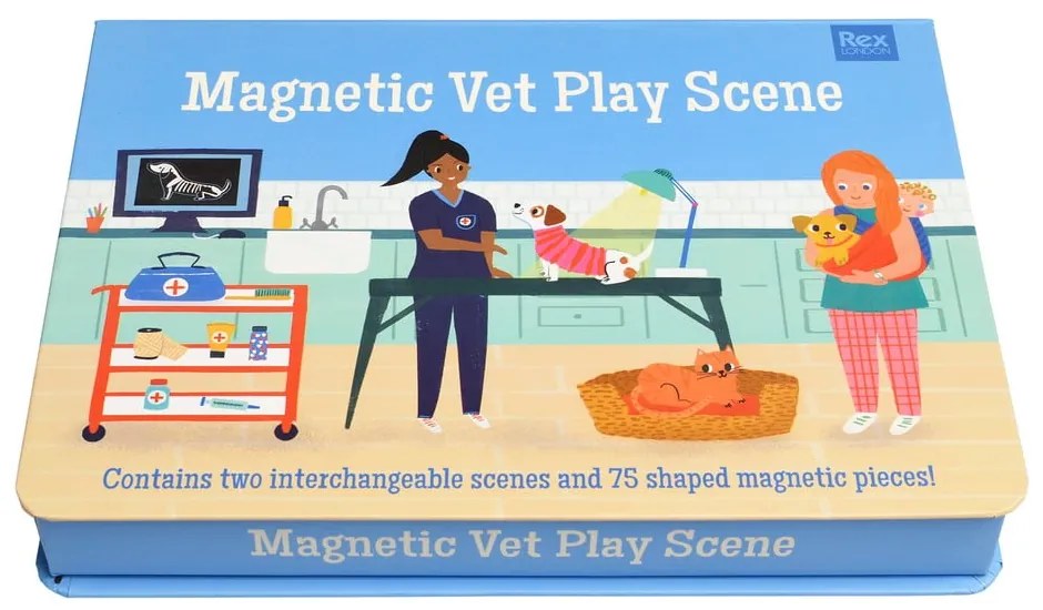 Interaktív játék Magnetic Vet Play – Rex London