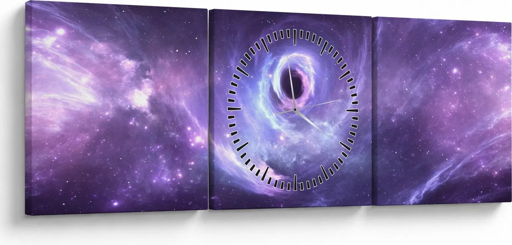 Kép - Az Univerzum (órával) (90x30 cm)
