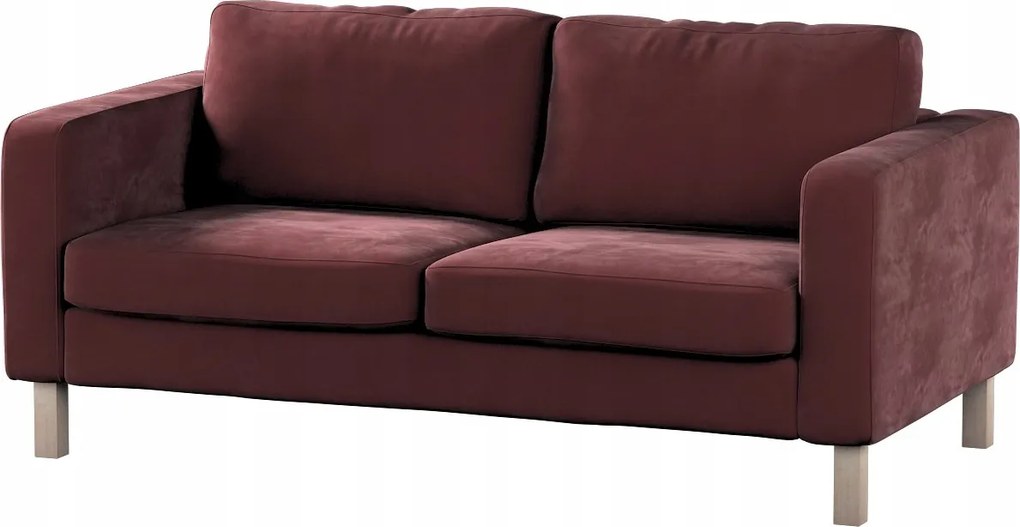 Karlstad 2 személyes kinyitható kanapé huzat Ikea piros