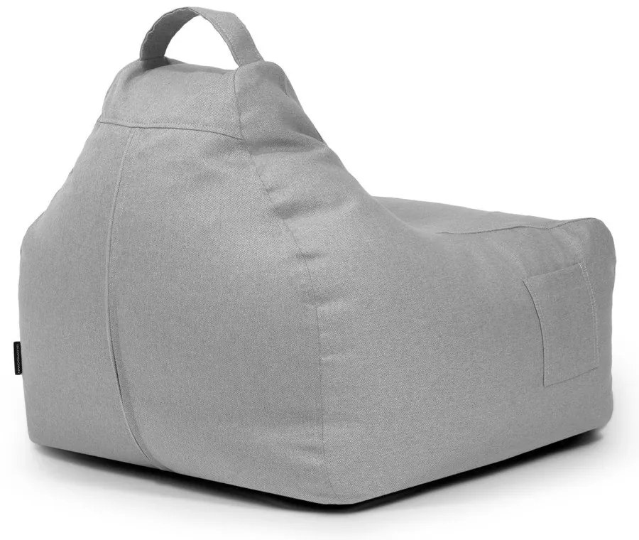 Sötétszürke gyerek babzsákfotel Game Amuse – SLOWDOWN