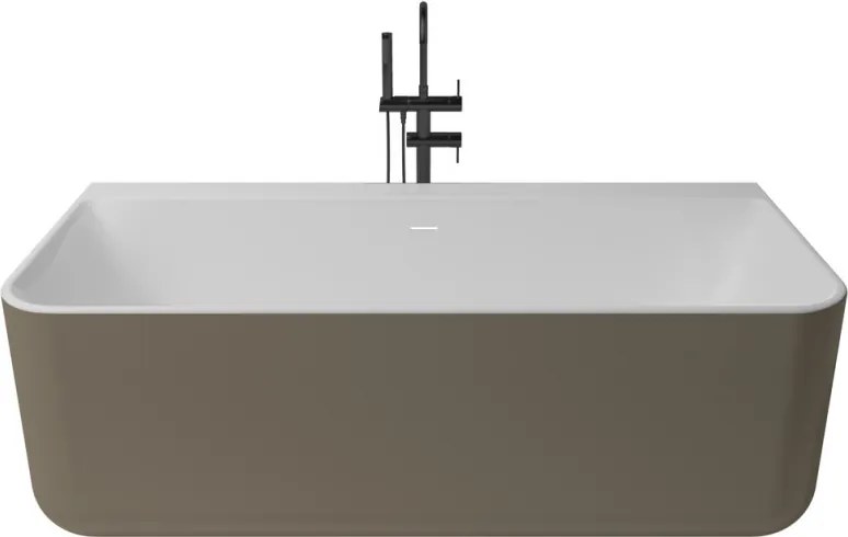 Kivu Wall kád_80x175_Cream/Blanco Mate