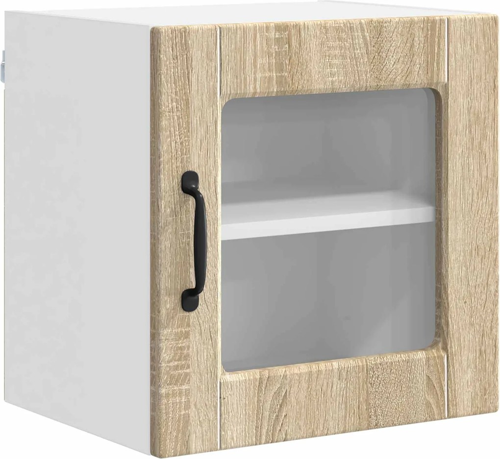 vidaXL Konyhaszekrény polcokkal Sonoma tölgy 40 x 31 x 40 cm Faanyag
