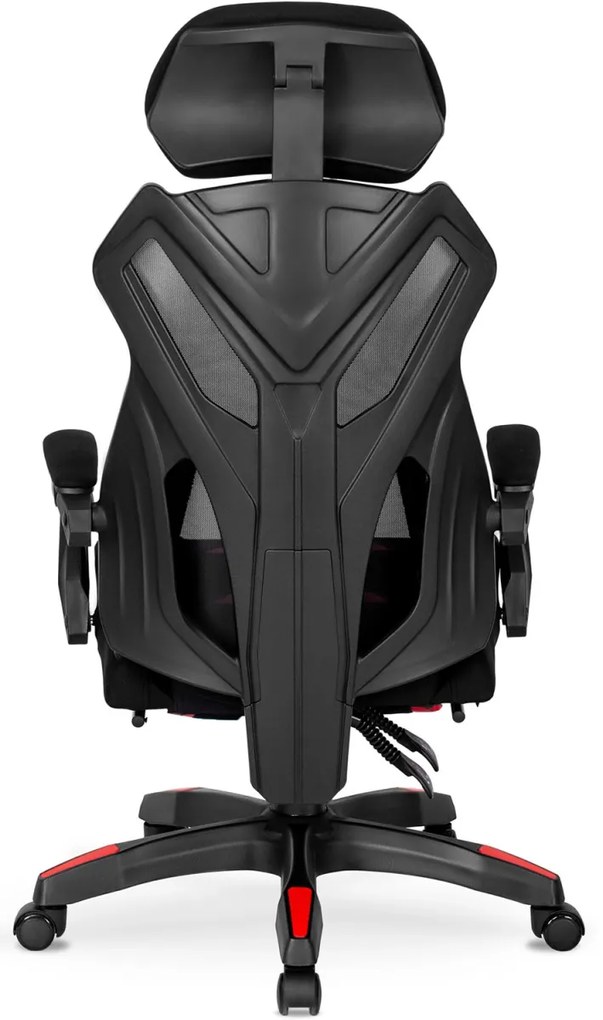 Irodai Forgószék Fekete/Piros Színben. MAXIMO