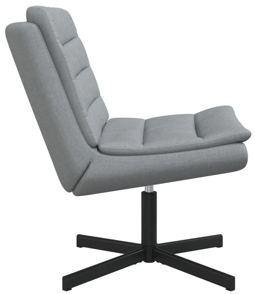 Forgószék Világosszürke Szövet Szabványos Ergonomikus