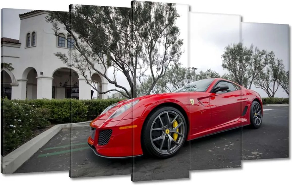 Vászonkép 100x60 Piros Ferrari autó