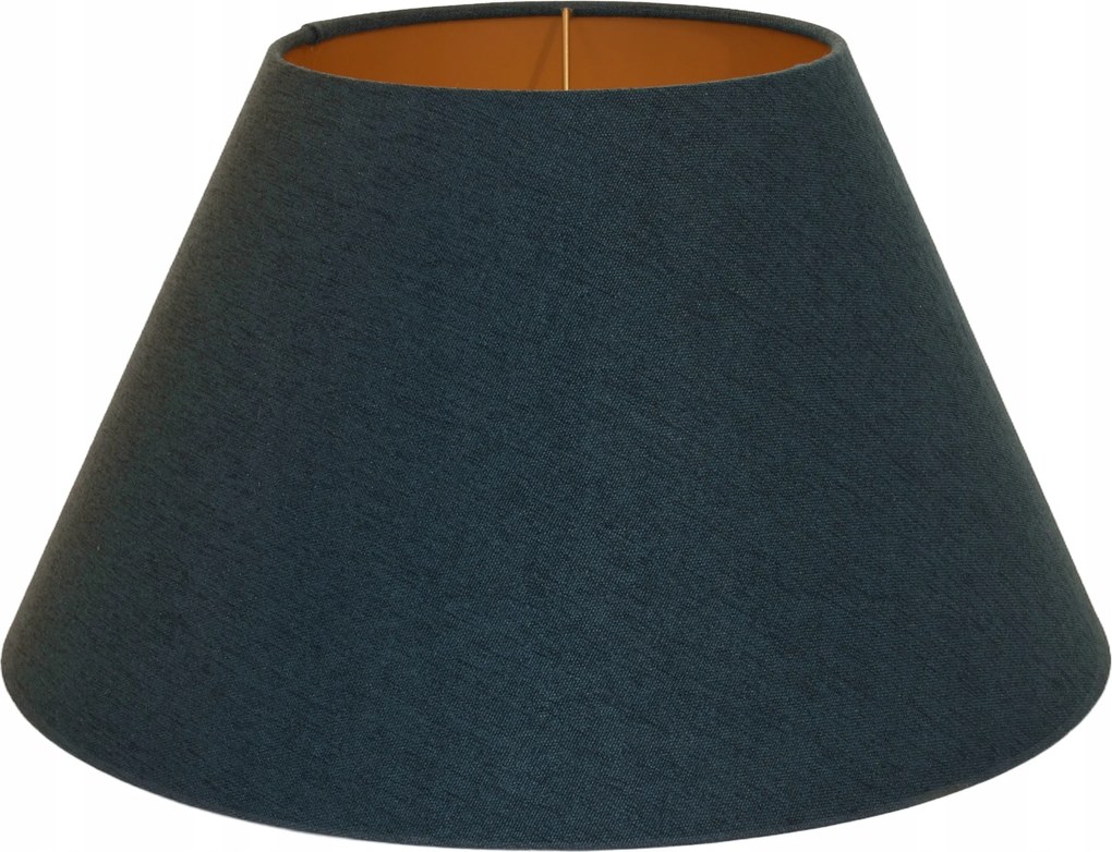 Lámpabúra E27 Kék-Sötét Türkiz+Arany 15x31 H18 Avola