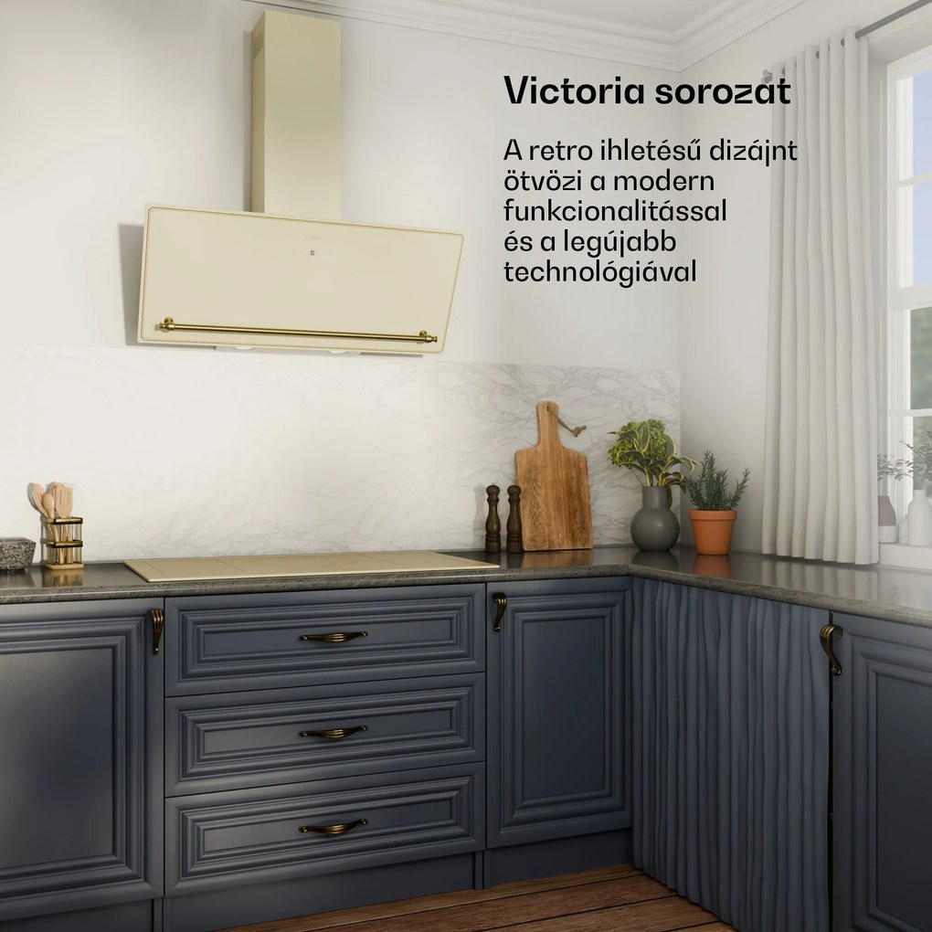 Klarstein Victoria 5 Flex, indukciós főzőlap, beépíthető, 7400 W, 2 Flex zóna, időzítő