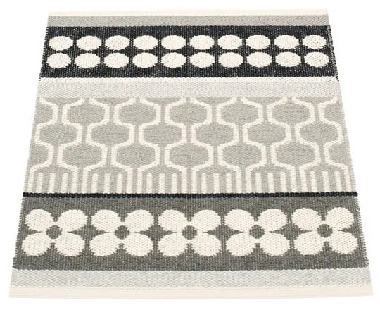 Szürke-krémszínű kültéri-beltéri szőnyeg 70x90 cm Asta Warm Grey – Pappelina