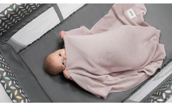 Lionelo - Babapléd BAMBOO BLANKET 75x100 cm homokbézs