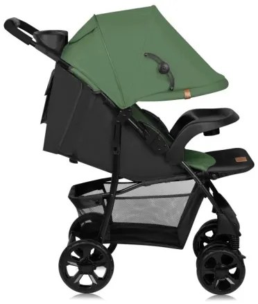 Lionelo - Babakocsi EMMA PLUS zöld/fekete