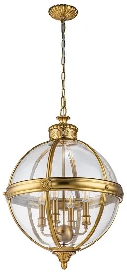 Feiss FE-ADAMS-4P-BB - Csillár láncon ADAMS 4xE14/60W/230V arany