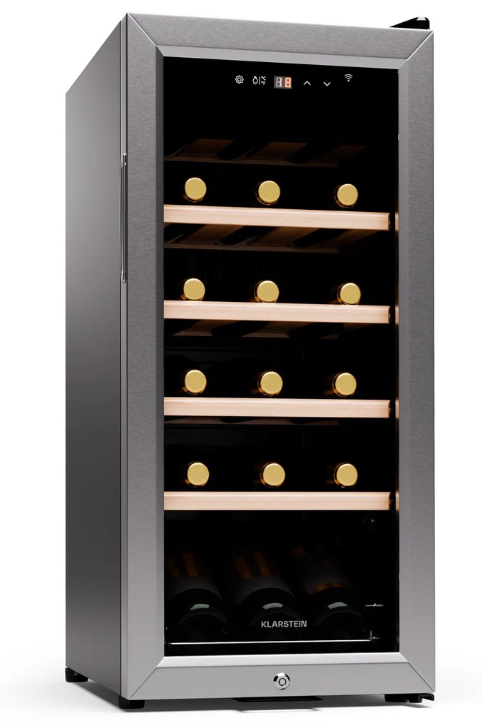Klarstein Shiraz Premium Smart 18, Borhűtő akár 18 palack részére