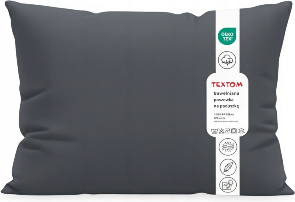 Párnahuzat 50x60 cm 100% Pamut Sima Erős Kellemes