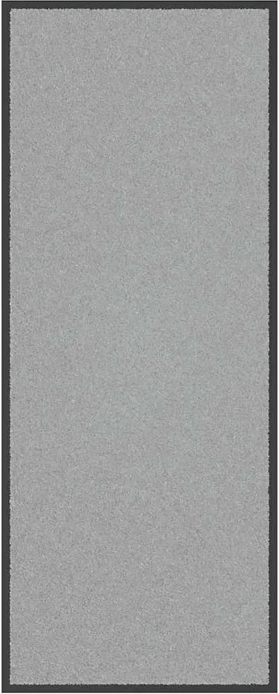 vidaXL lábtörlő Szürke 60x150 cm
